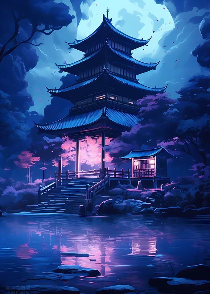 Japan House by the Lake