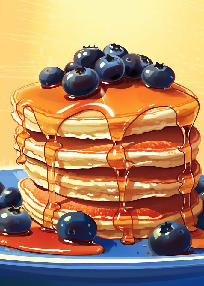 Stack of pancakes