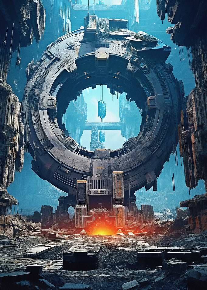 Futuristic Ruins