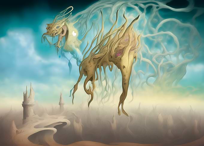 PAINTING IN DALI STYLE