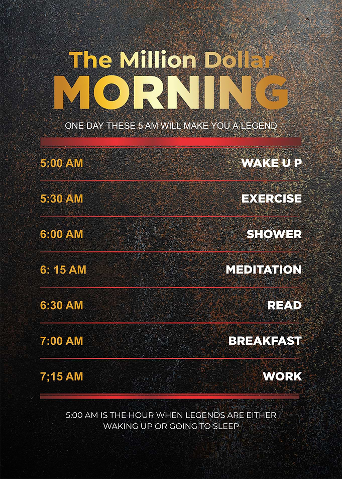 the million dollar morning