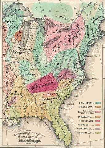 America Old Map