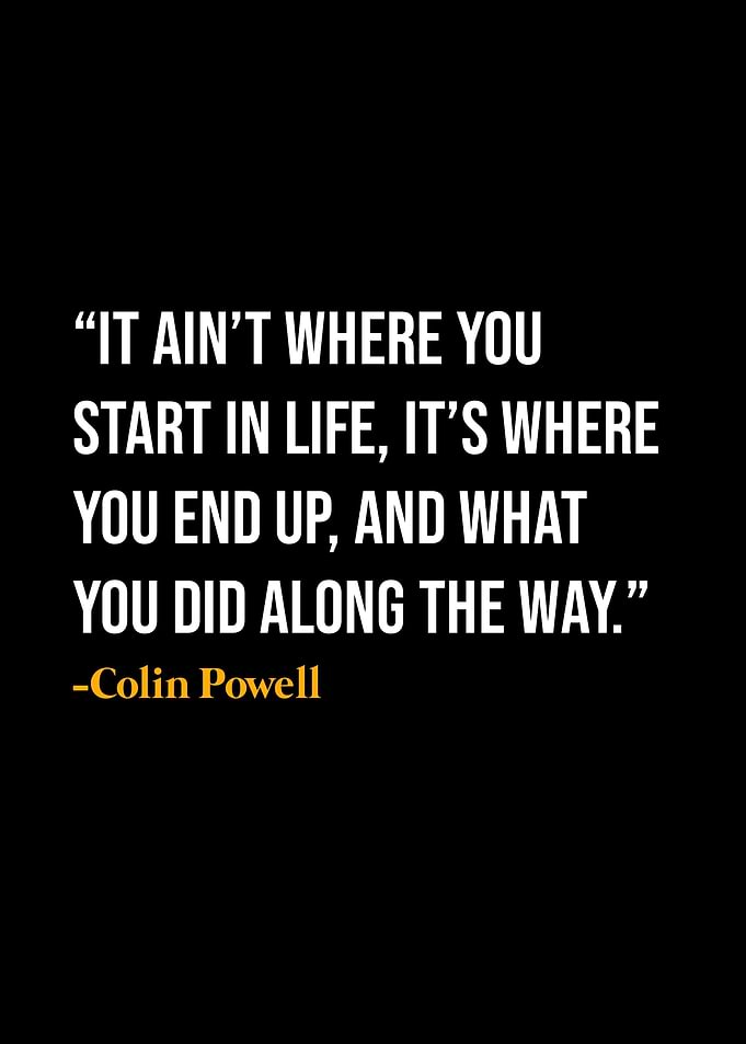 Colin Powell Quote