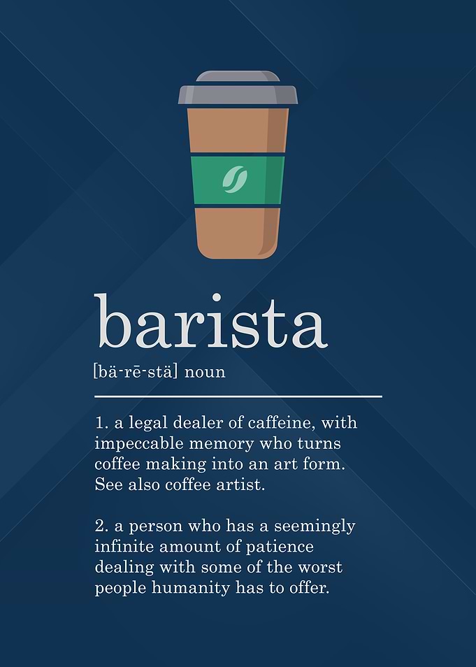 Funny Barista Definition