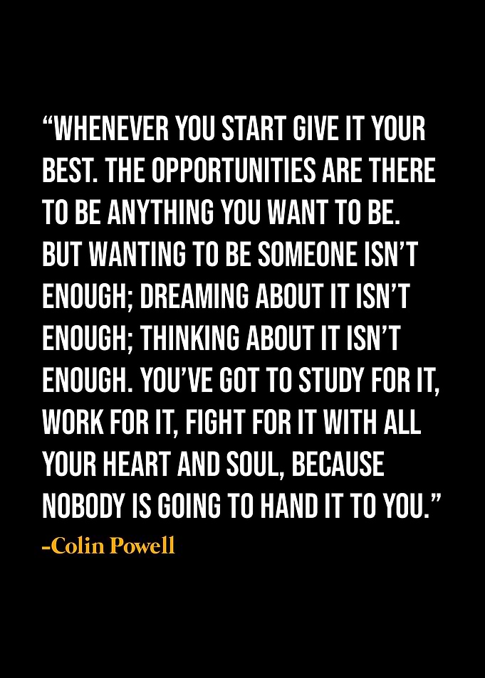 Colin Powell Quote