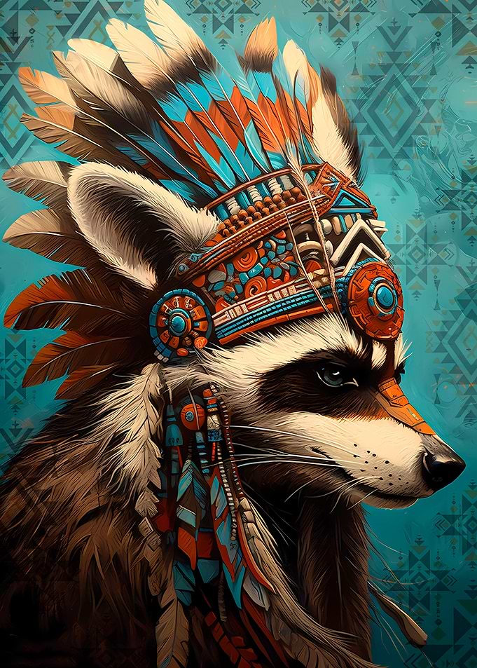 Indi racoon