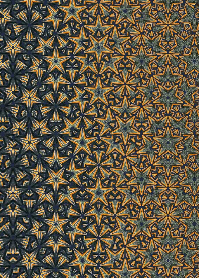 Luxury abstract gold morph