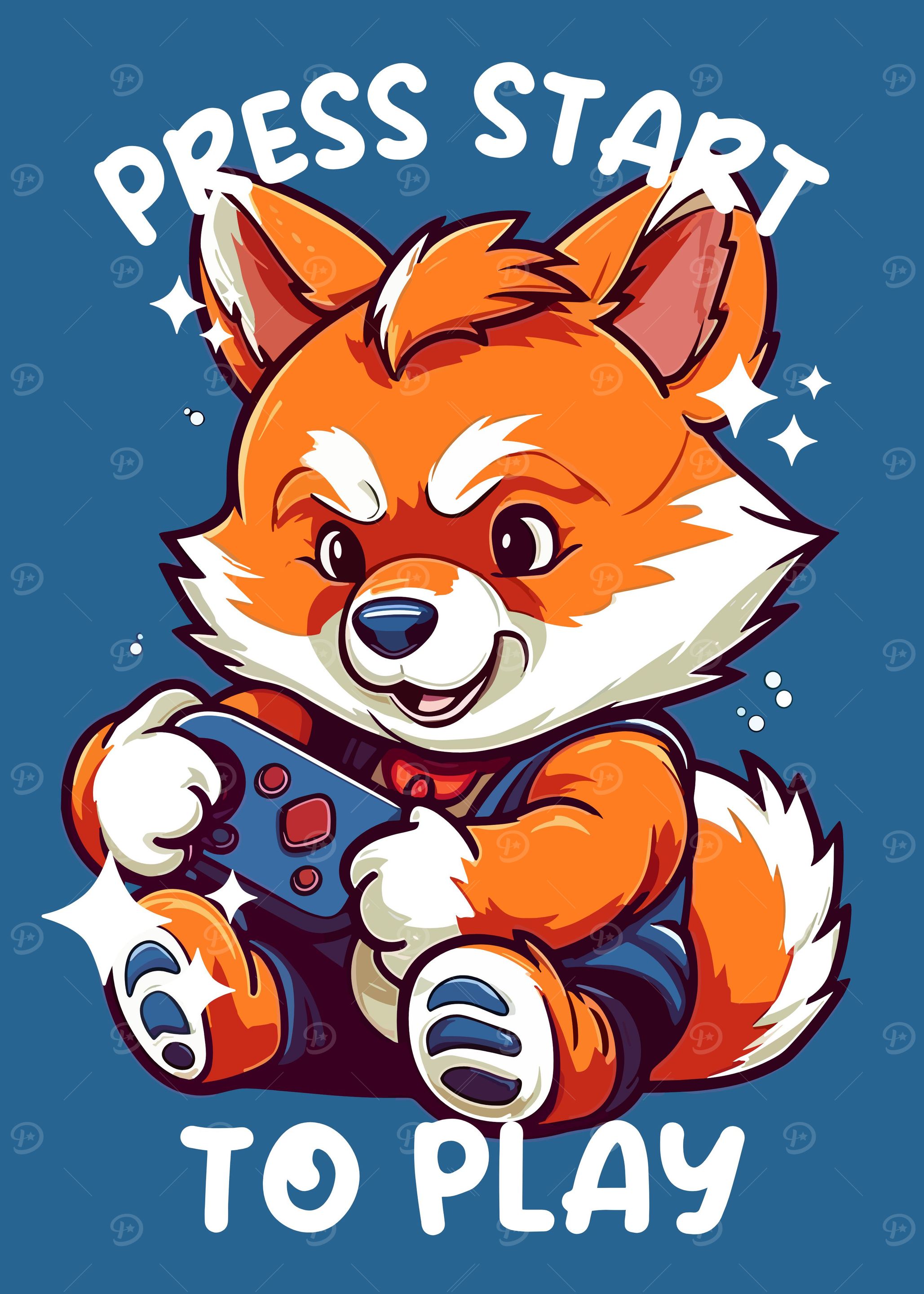 red panda press start