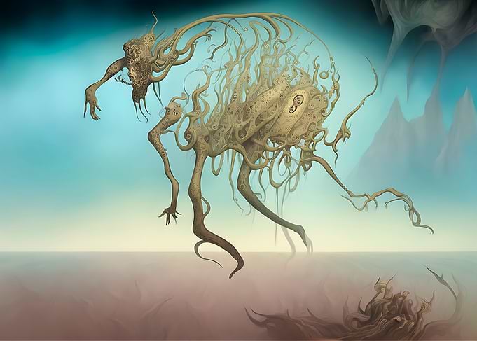 PAINTING IN DALI STYLE