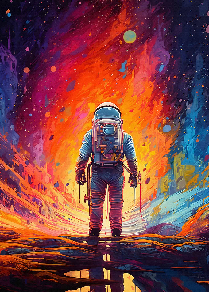 i am in space