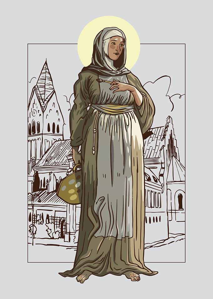 Italian Nun Woman
