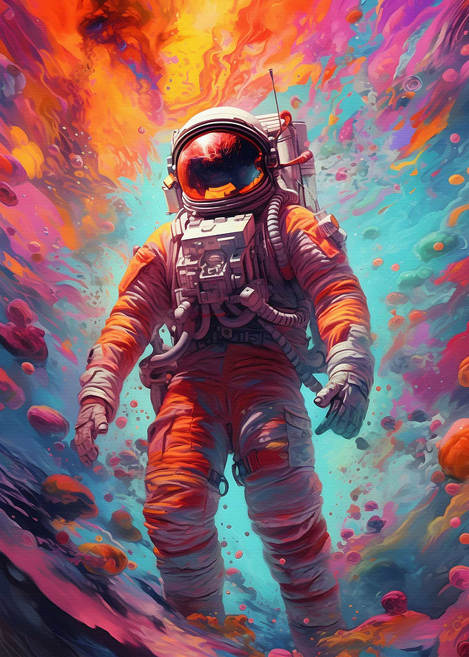 i am in space