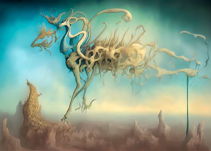 PAINTING IN DALI STYLE