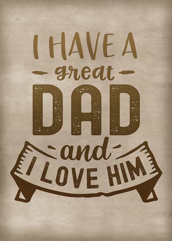 Great dad love him