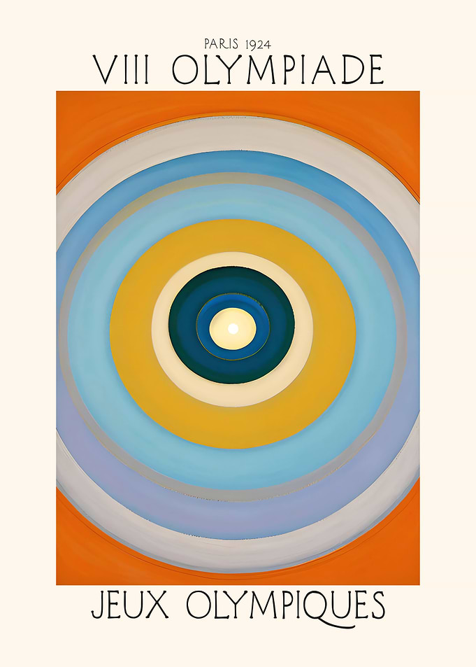 Paris Olympiade 1924 Print