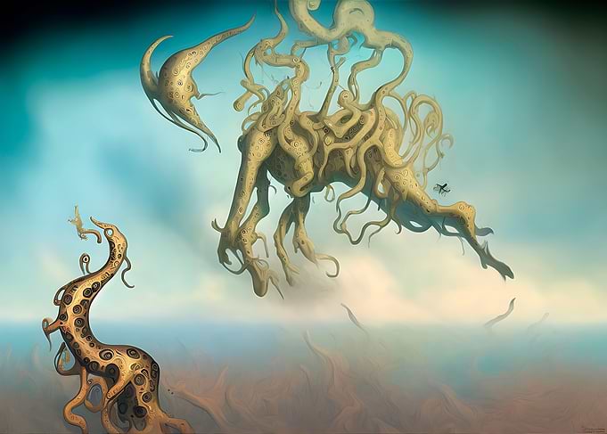 PAINTING IN DALI STYLE