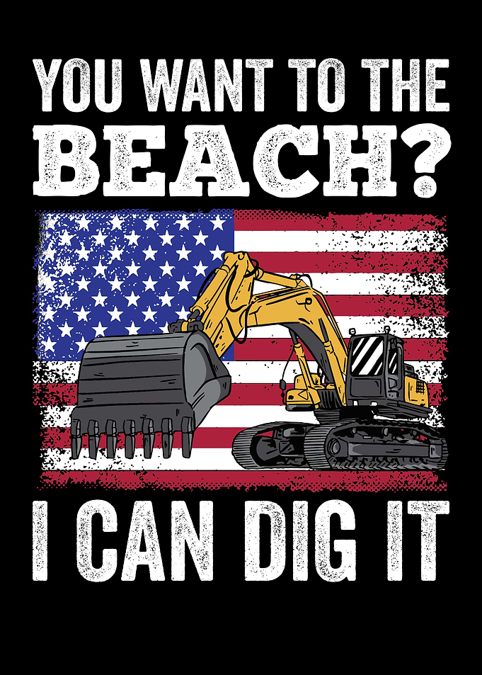 Funny Excavator USA