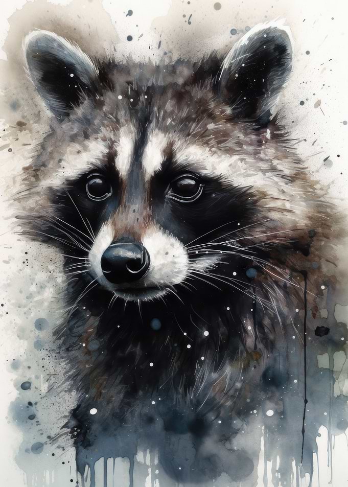 Raccoon Beauty Wild Charm
