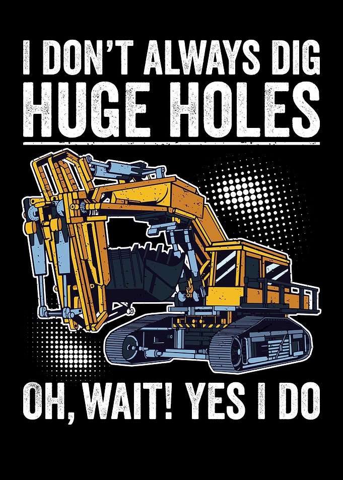 Funny Excavator Operator