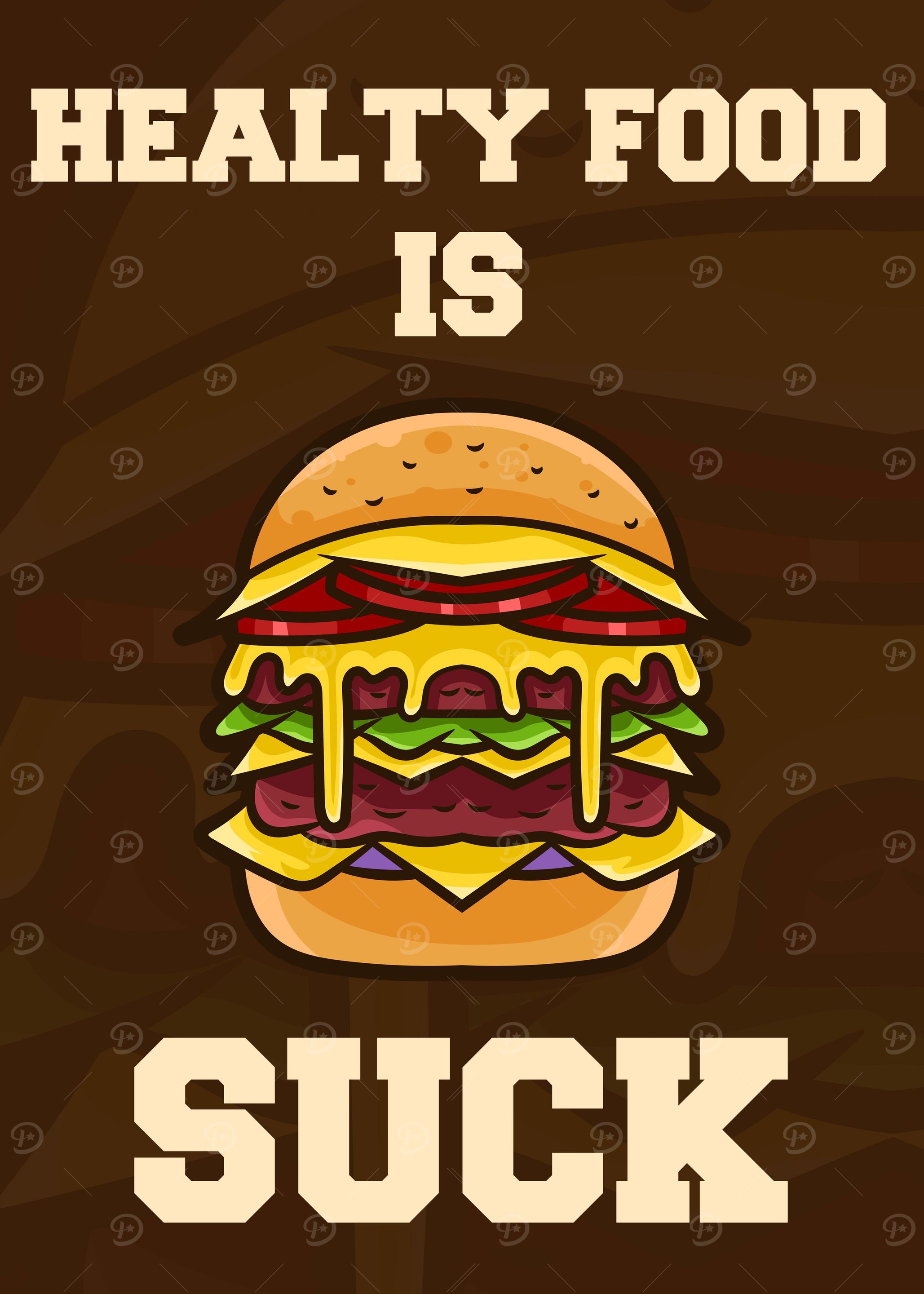 Burger Poster