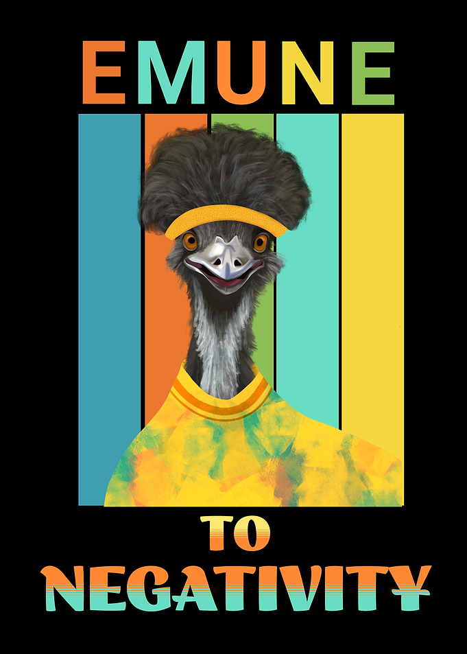 Humorous Emu Bird Pun