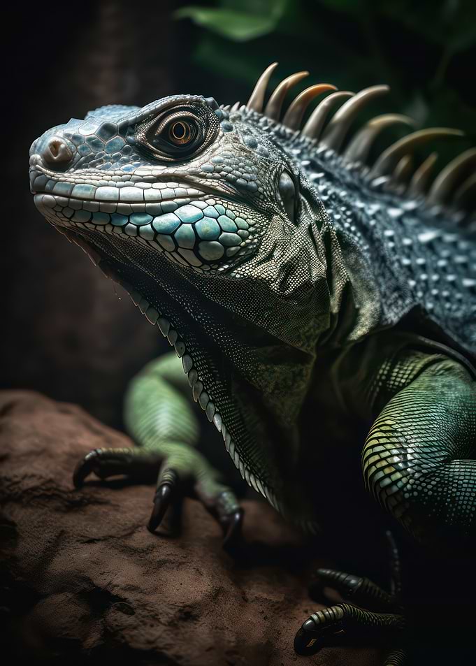 Stunning iguana