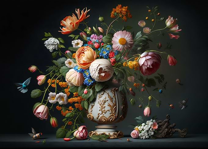Still life flowers