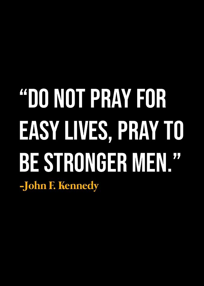John F Kennedy Quote