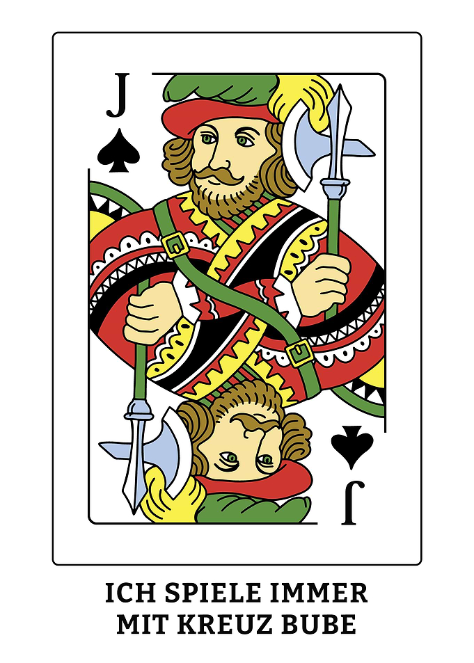 J playing Card