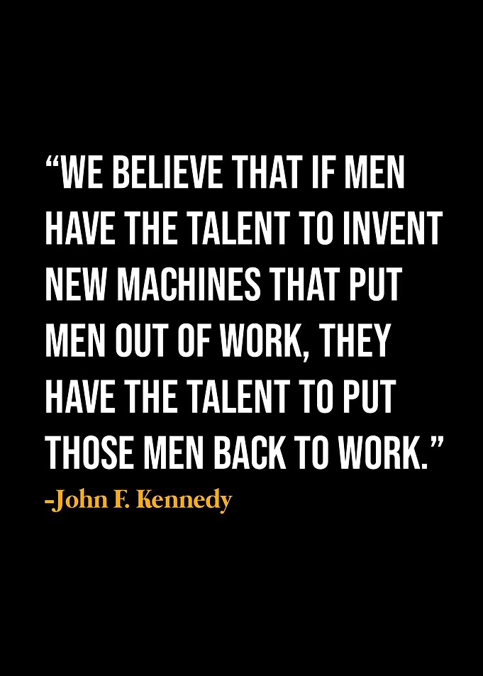 John F Kennedy Quote