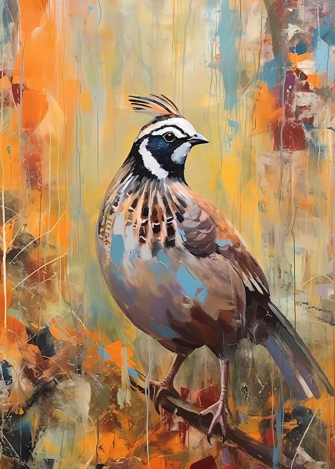 Quail Painting
