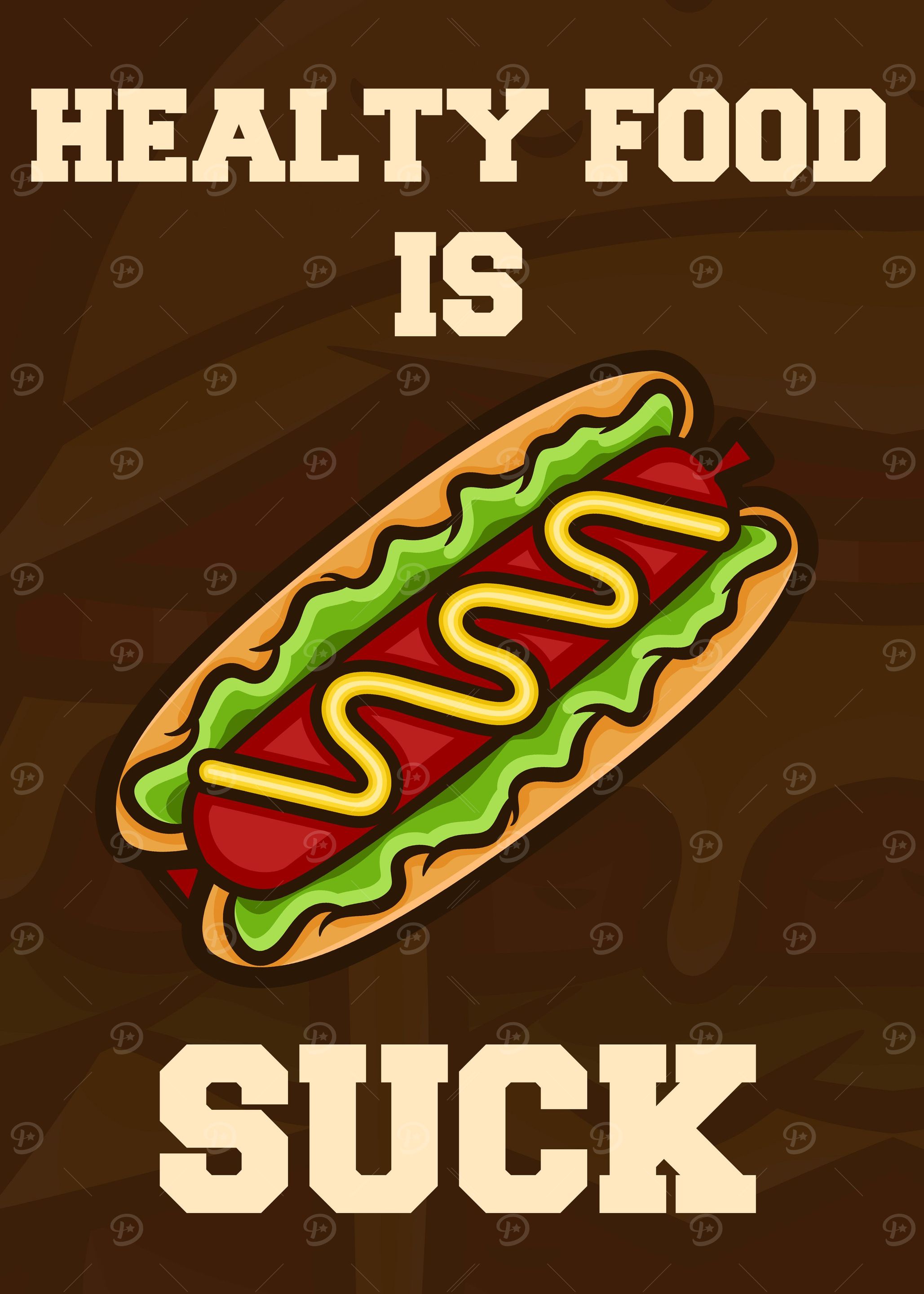 Hot Dog Wall Art