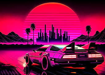 A Synthwave 80s