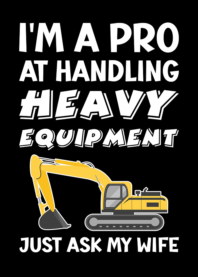 Excavator Operator Comic