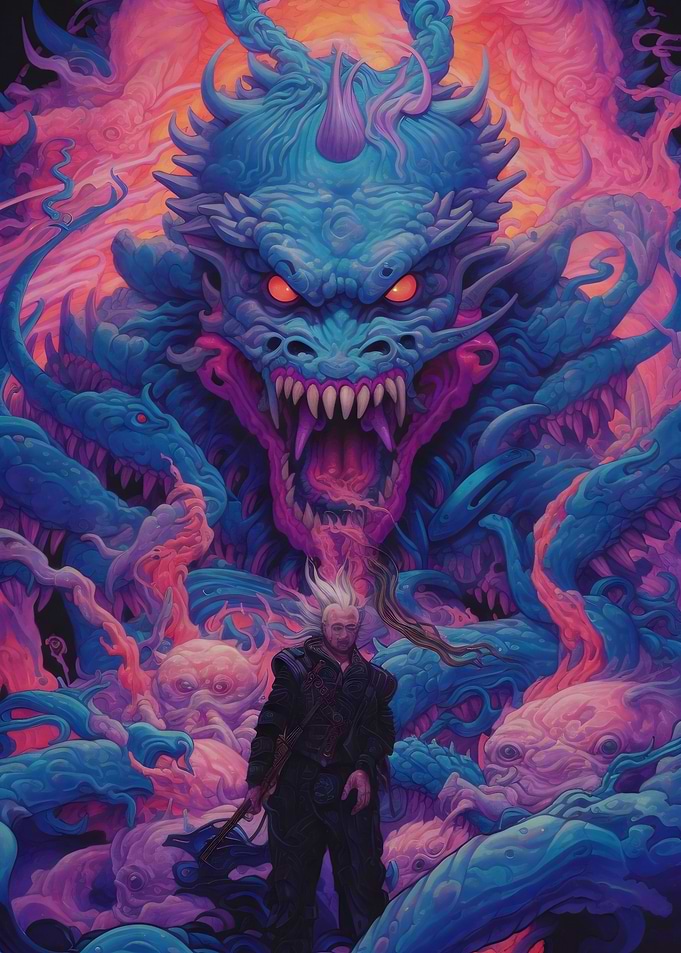 Psychedelic Dragon