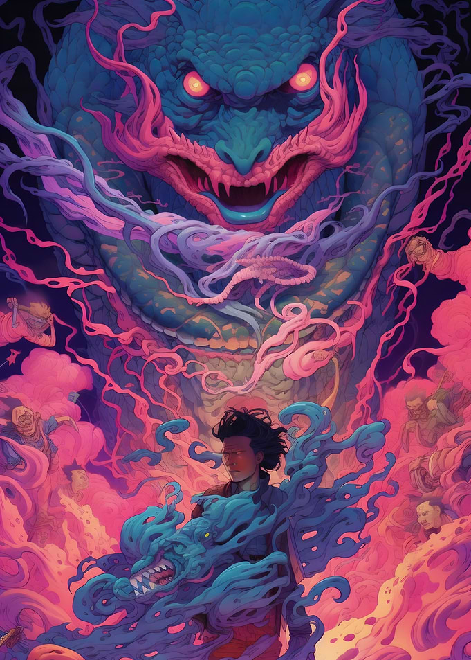 Psychedelic Snake