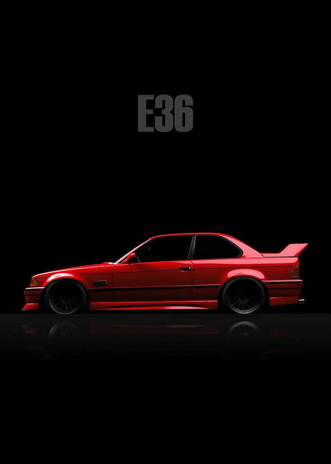 E36 Bimmer Red Candy