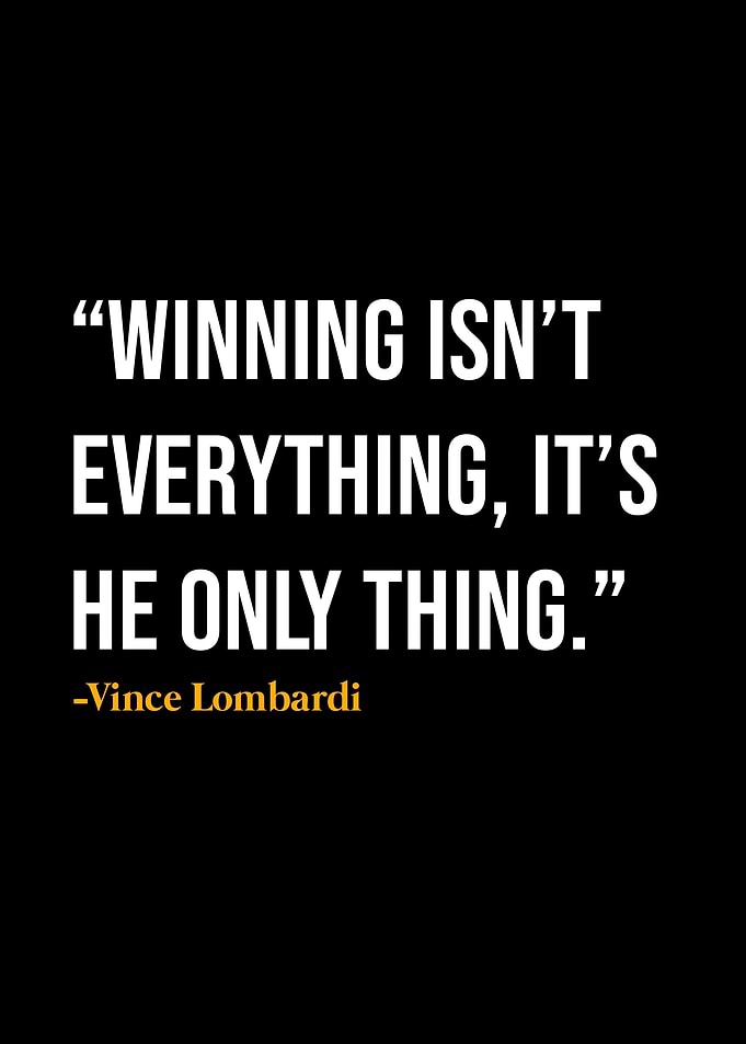 Vince Lombardi Quote