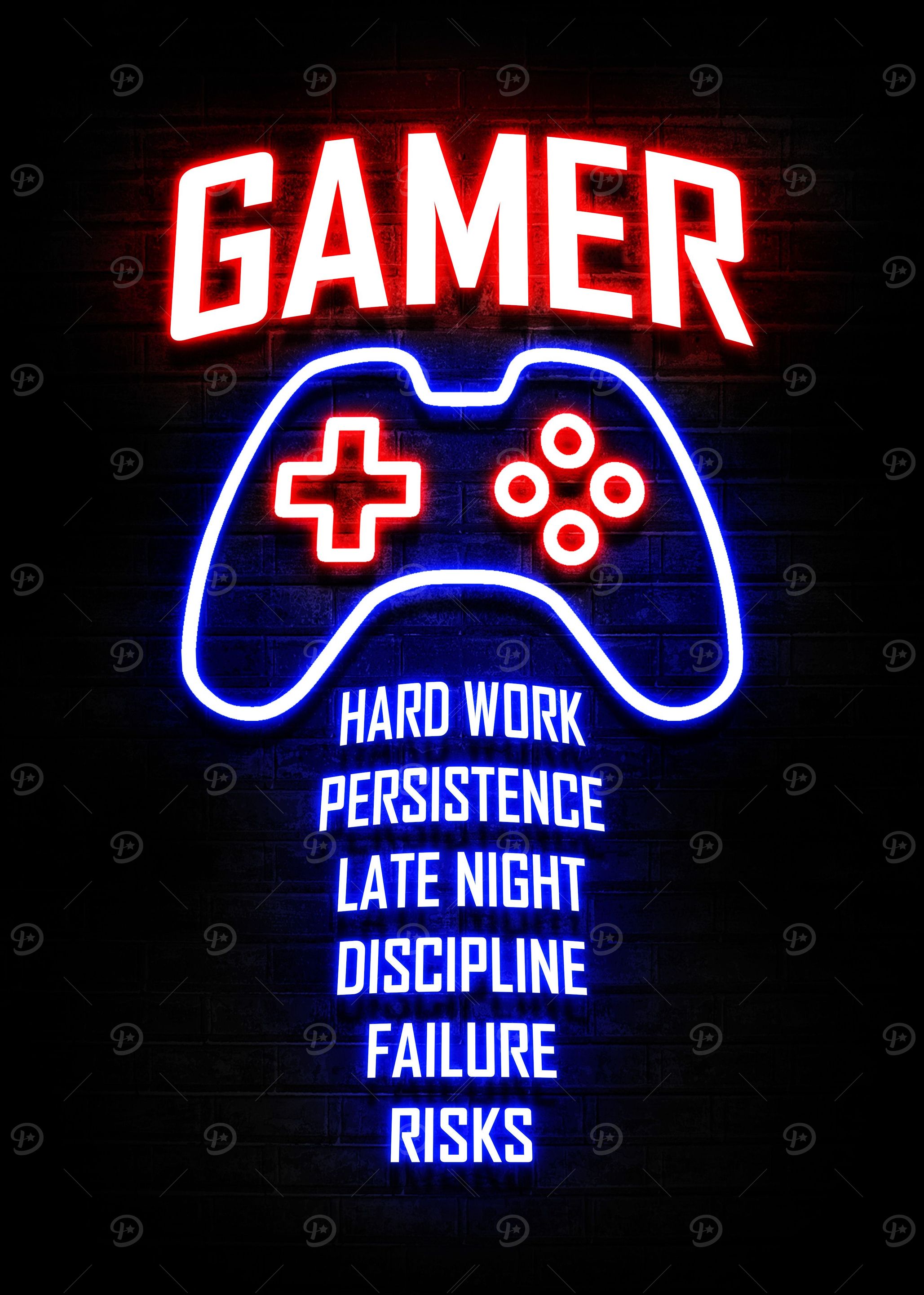 Gamer Mindset Motivational