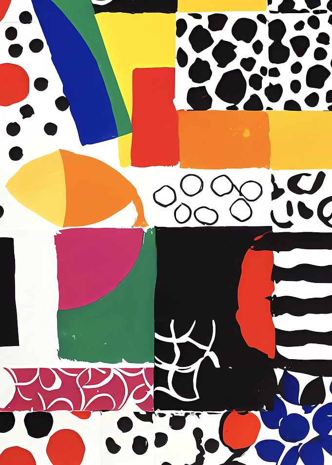 Paper Abstract Shapes