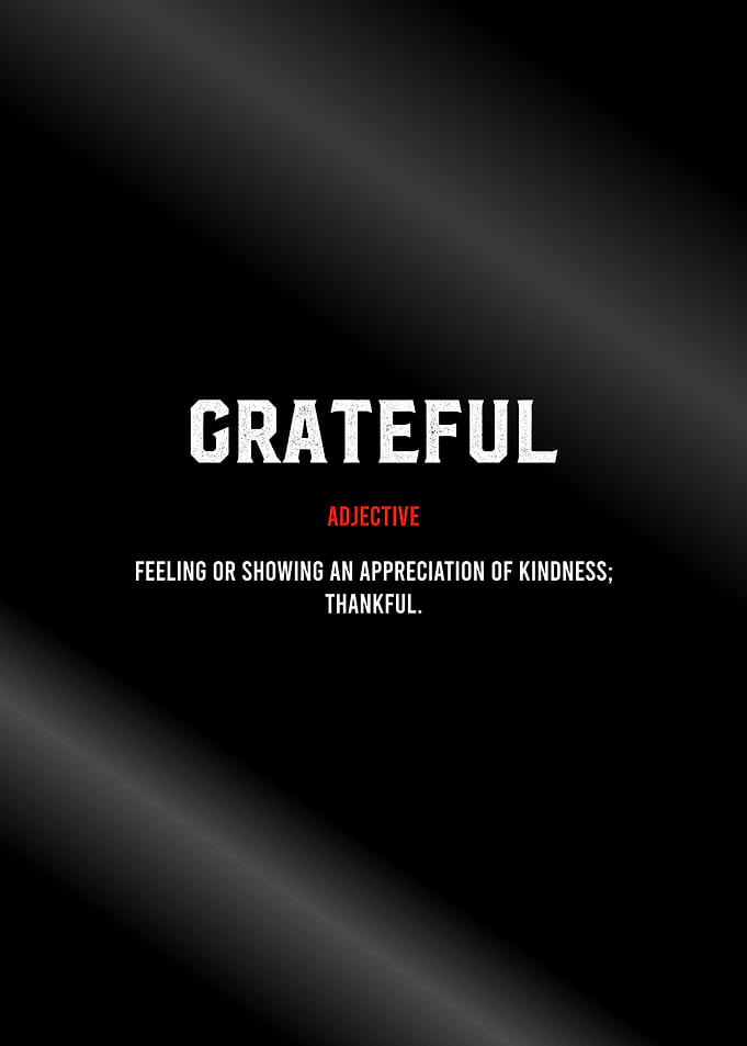 grateful definition