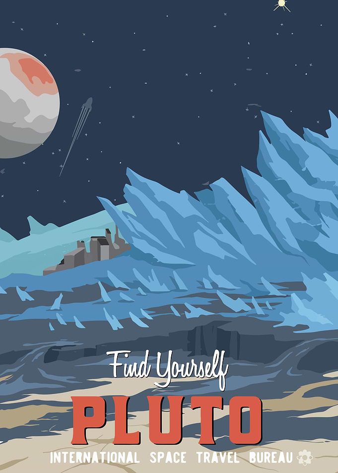 Travel to pluto