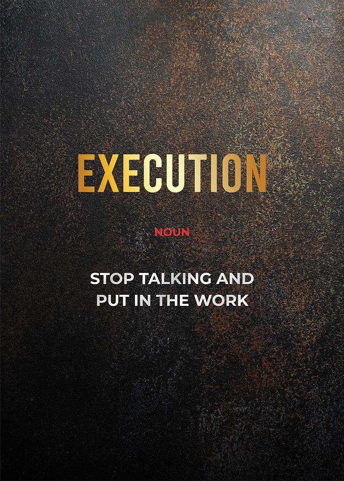 execution motivational
