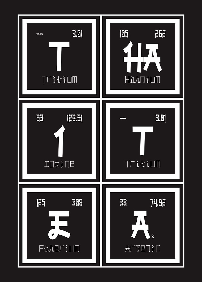 Thai Tea Periodic Table