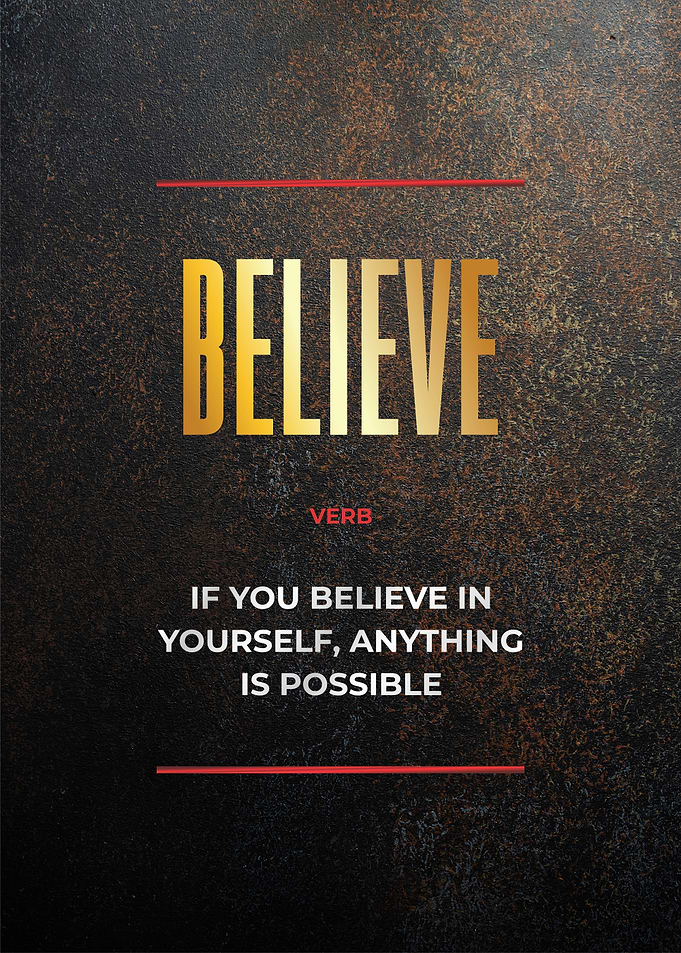 believe motivational