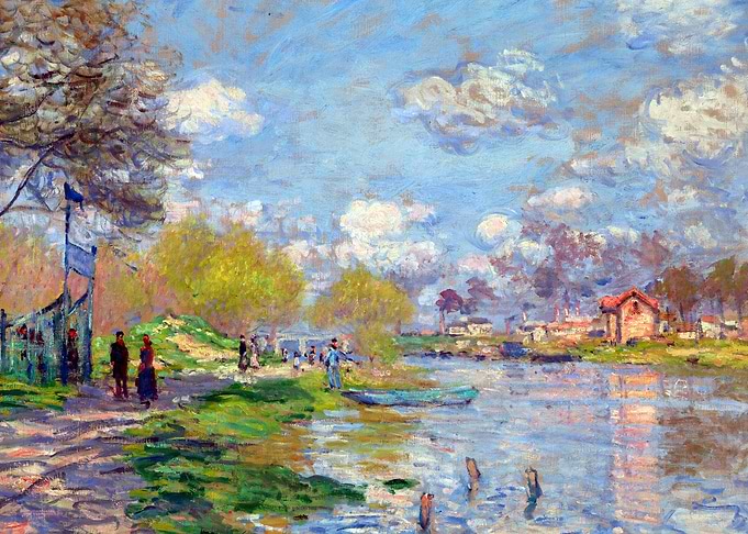 Spring by the Seine