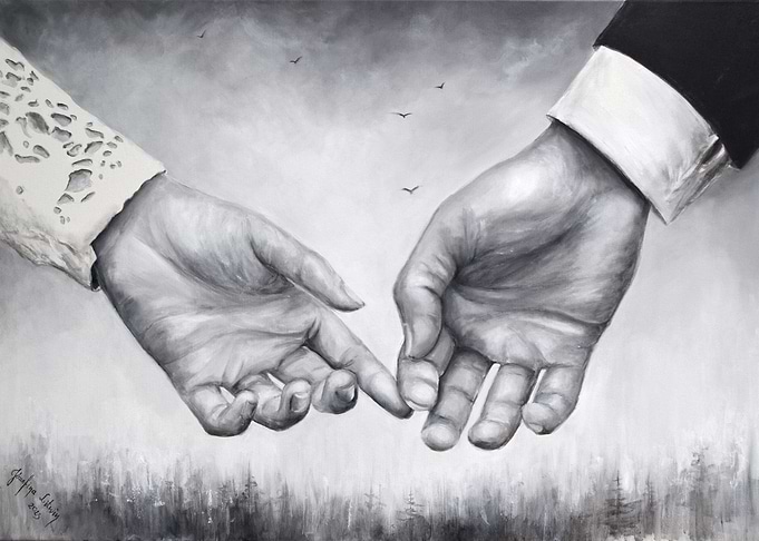Hands Couple Love Friends