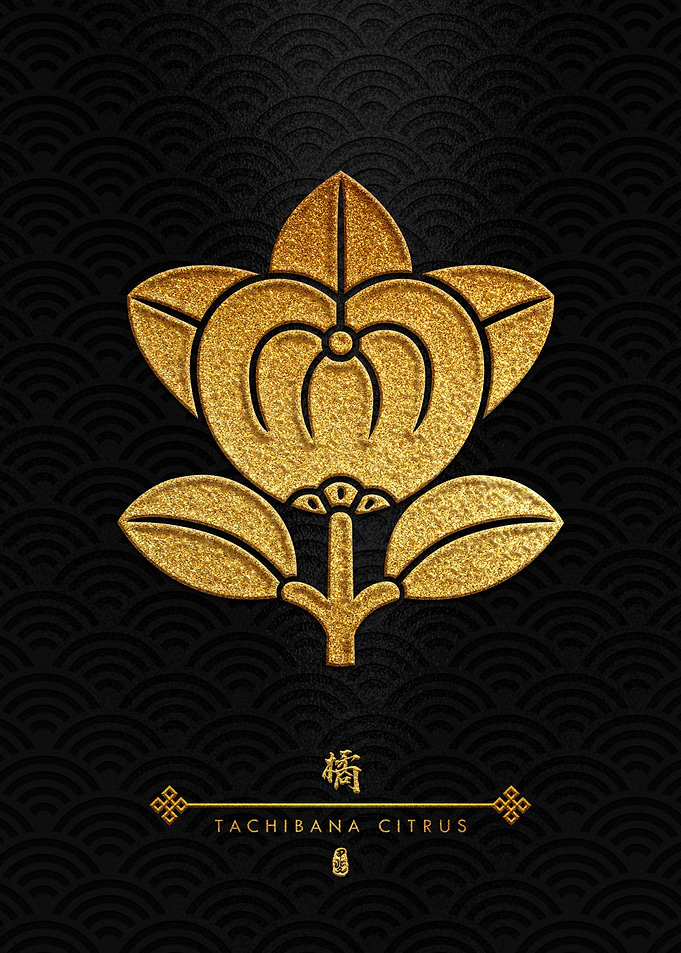Gold Tachibana Kamon