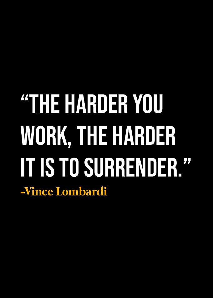Vince Lombardi Quote
