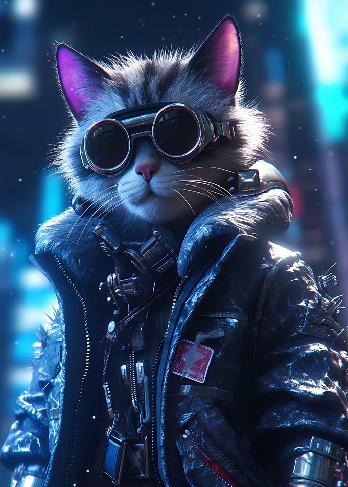 The Mercenary Cyber Cat